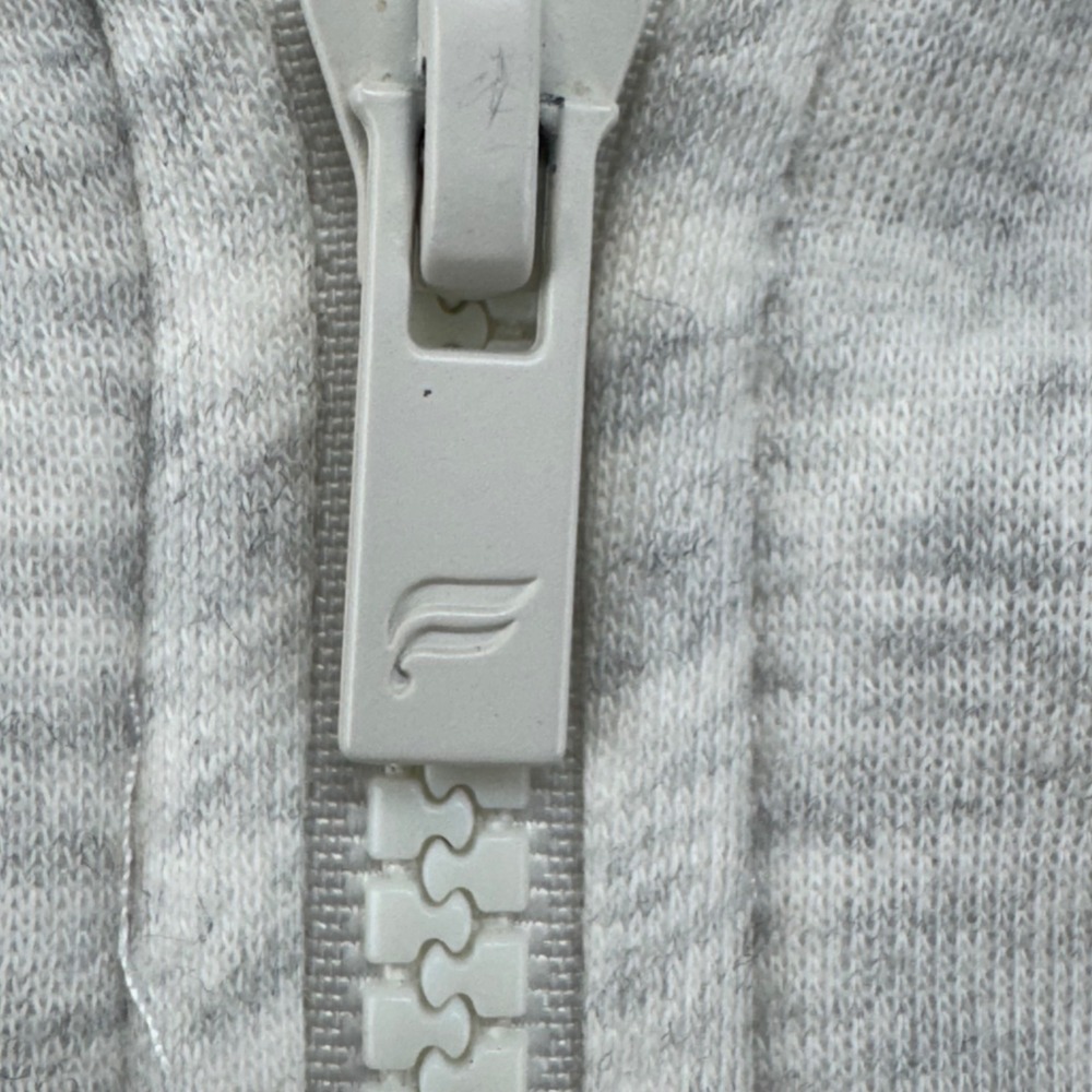 Fabletics Light Grey Heathered Full Zip Hoodie‎ Sweatshirt Jogger Pants Womens L - Picture 13 of 16
